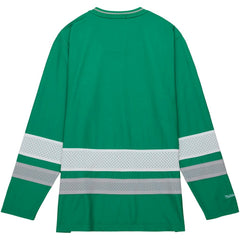 Philadelphia Eagles Women's Big Face 7.0 Long Sleeve Jersey T-Shirt Green | Mitchell & Ness