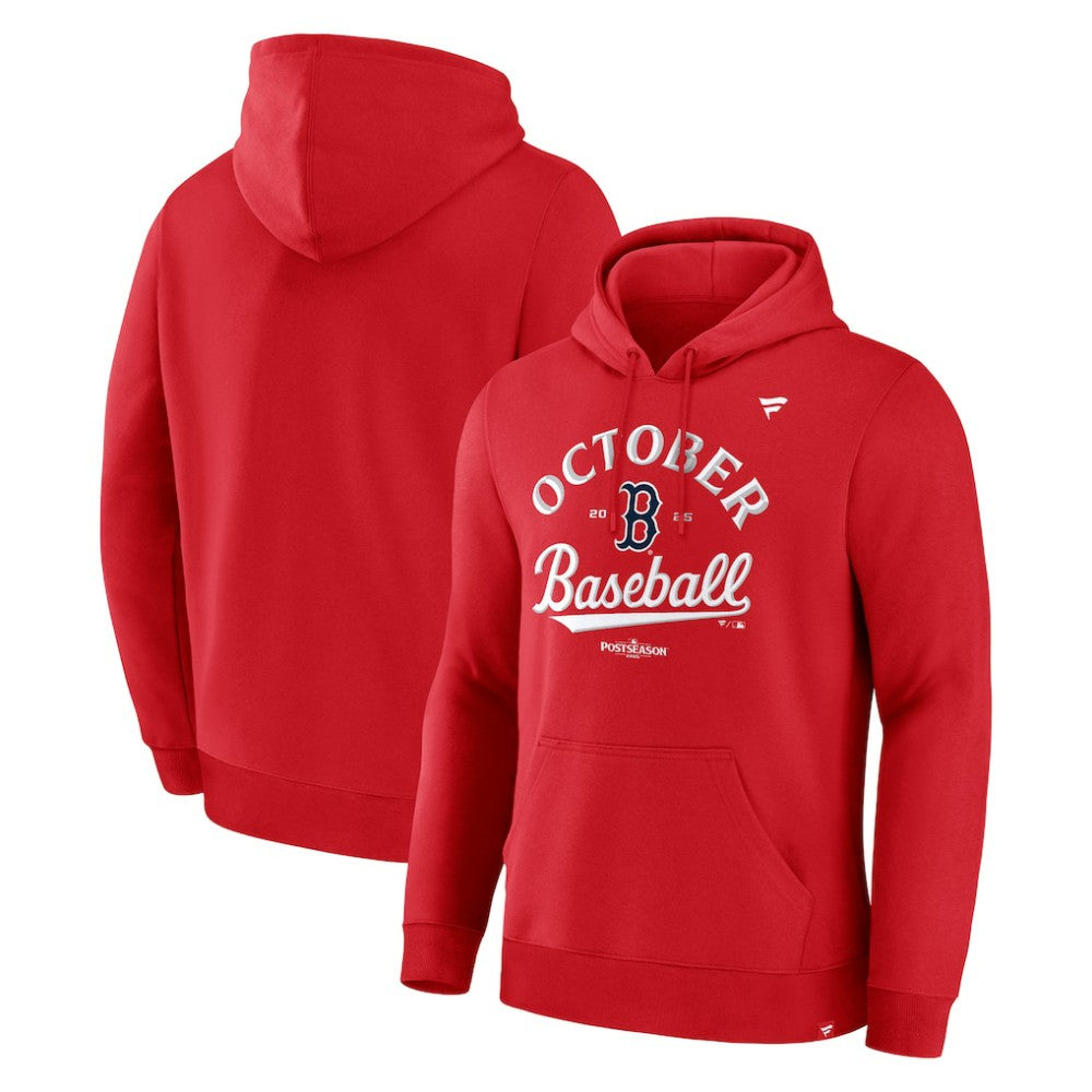 Boston Red Sox Fanatics 2025 MLB Postseason Locker Room Hoodie - MLB