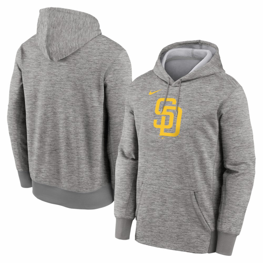 San Diego Padres Nike Primary Logo Therma Hoodie - MLB
