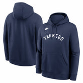 New York Yankees Nike Cooperstown Collection Wordmark Club Hoodie - MLB