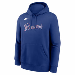 Atlanta Braves Nike Cooperstown Collection Wordmark Club Hoodie - MLB