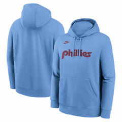 Philadelphia Phillies Nike Cooperstown Collection Wordmark Club Hoodie - MLB