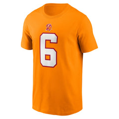 Baker Mayfield Tampa Bay Buccaneers Player Name & Number T-Shirt Orange | Nike for Sale