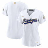 Los Angeles Dodgers Nike Women's 2026 Gold Collection Stadium Jersey - MLB