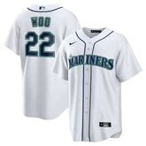 Bryan Woo Seattle Mariners Nike Home Replica Jersey - MLB