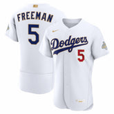 Freddie Freeman Los Angeles Dodgers Nike 2026 Gold Collection Authentic Jersey - MLB