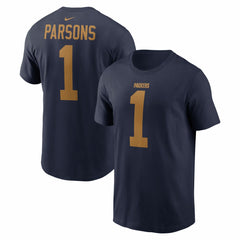 Micah Parsons Green Bay Packers The 1923 Classic Name & Number T-Shirt Navy | Nike for Sale