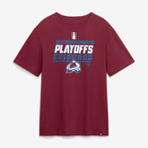 Colorado Avalanche Fanatics 2026 Stanley Cup Playoffs T-Shirt - Garnet - NHL