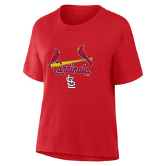 St. Louis Cardinals Fanatics Women's Lockup Legacy T-Shirt - MLB