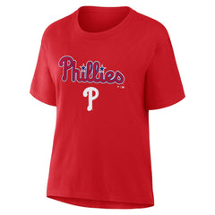Philadelphia Phillies Fanatics Women's Lockup Legacy T-Shirt - MLB