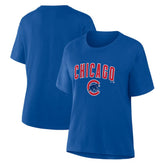 Chicago Cubs Fanatics Women's Lockup Legacy T-Shirt - MLB