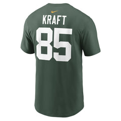 Tucker Kraft Green Bay Packers Player Name & Number T-Shirt Green | Nike for Sale