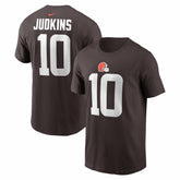 Quinshon Judkins Cleveland Browns Name & Number T-Shirt Brown | Nike for Sale