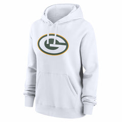 Micah Parsons Green Bay Packers Women's Player Name & Number Fleece Hoodie White | Nike for Sale