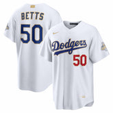 Mookie Betts Los Angeles Dodgers Nike 2026 Gold Collection Stadium Jersey - MLB