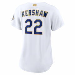 Clayton Kershaw Los Angeles Dodgers Nike Women's 2026 Gold Collection Stadium Jersey - MLB