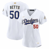 Mookie Betts Los Angeles Dodgers Nike Women's 2026 Gold Collection Stadium Jersey - MLB