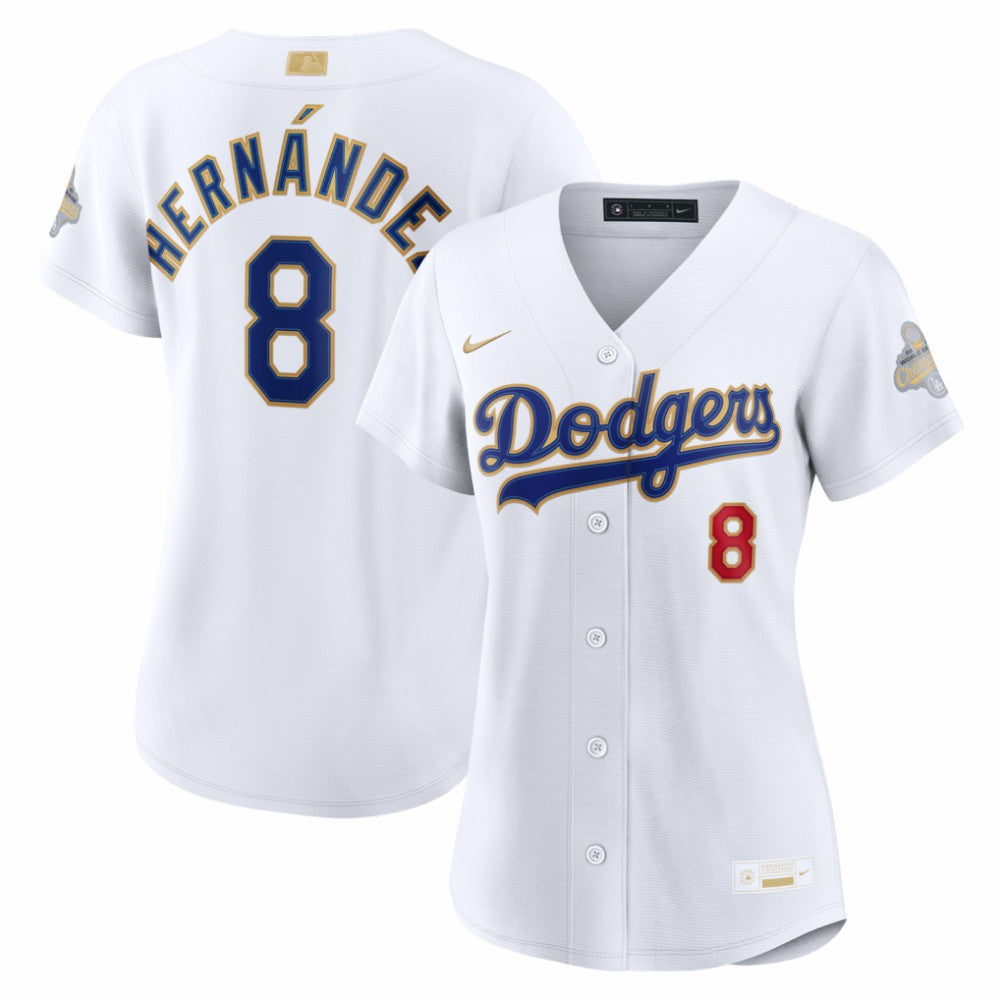 Enrique Hernández Los Angeles Dodgers Nike Women's 2026 Gold Collection Stadium Jersey - MLB
