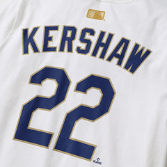 Clayton Kershaw Los Angeles Dodgers Nike 2026 Gold Collection Player Name & Number T-Shirt - MLB