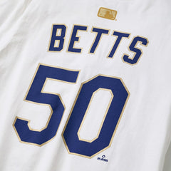 Mookie Betts Los Angeles Dodgers Nike 2026 Gold Collection Name & Number T-Shirt - MLB