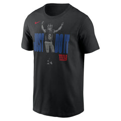 Jaxson Dart New York Giants Just Do It T-Shirt Black | Nike for Sale
