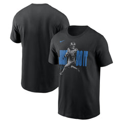 Jahmyr Gibbs Detroit Lions Just Do It T-Shirt Black | Nike for Sale