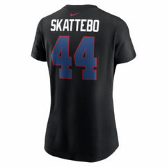 Cam Skattebo New York Giants Women's Name & Number T-Shirt Black | Nike for Sale