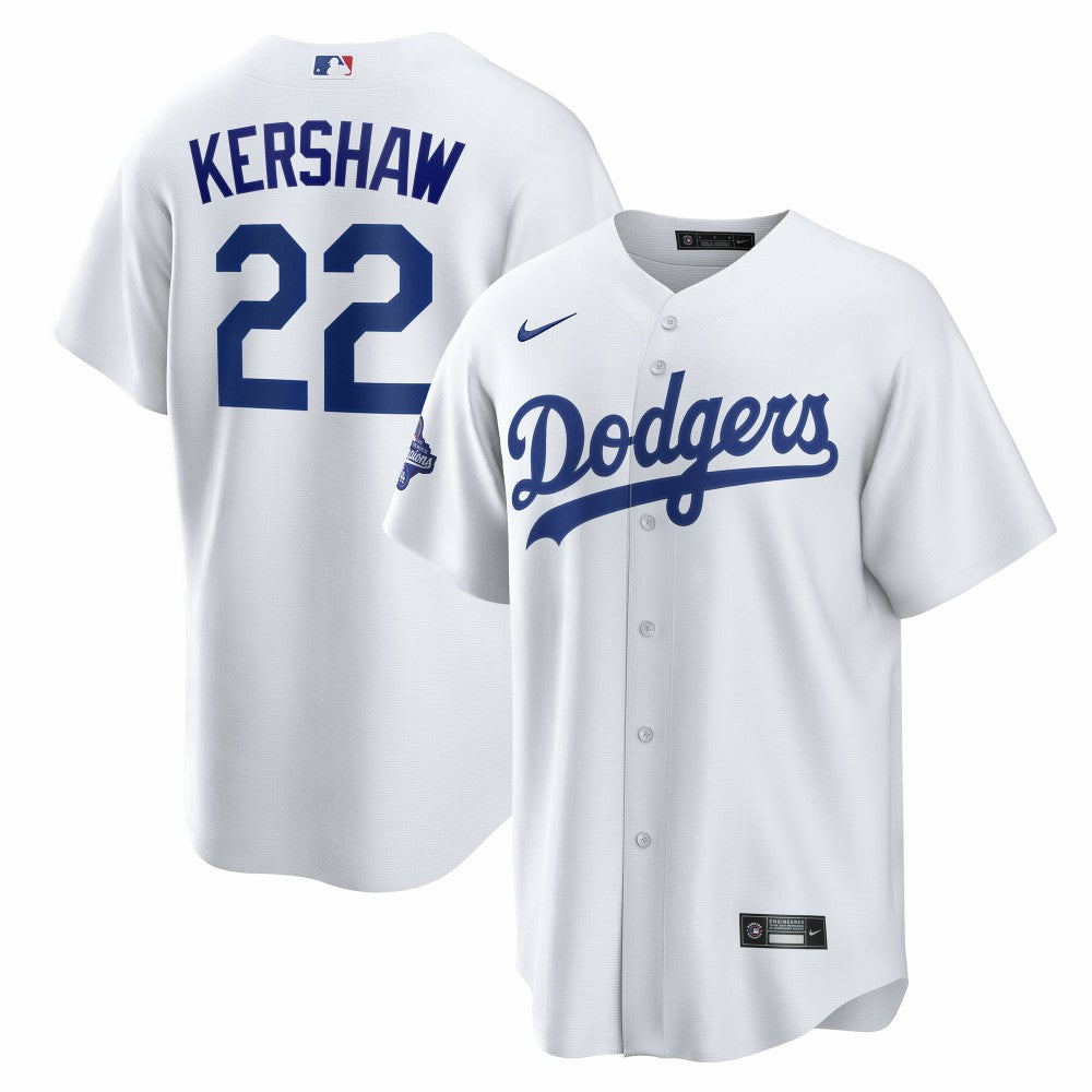 Clayton Kershaw Los Angeles Dodgers Nike Home 2025 World Series Champions Replica Jersey - MLB