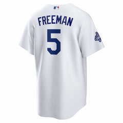 Freddie Freeman Los Angeles Dodgers Nike Home 2025 World Series Champions Replica Jersey - MLB
