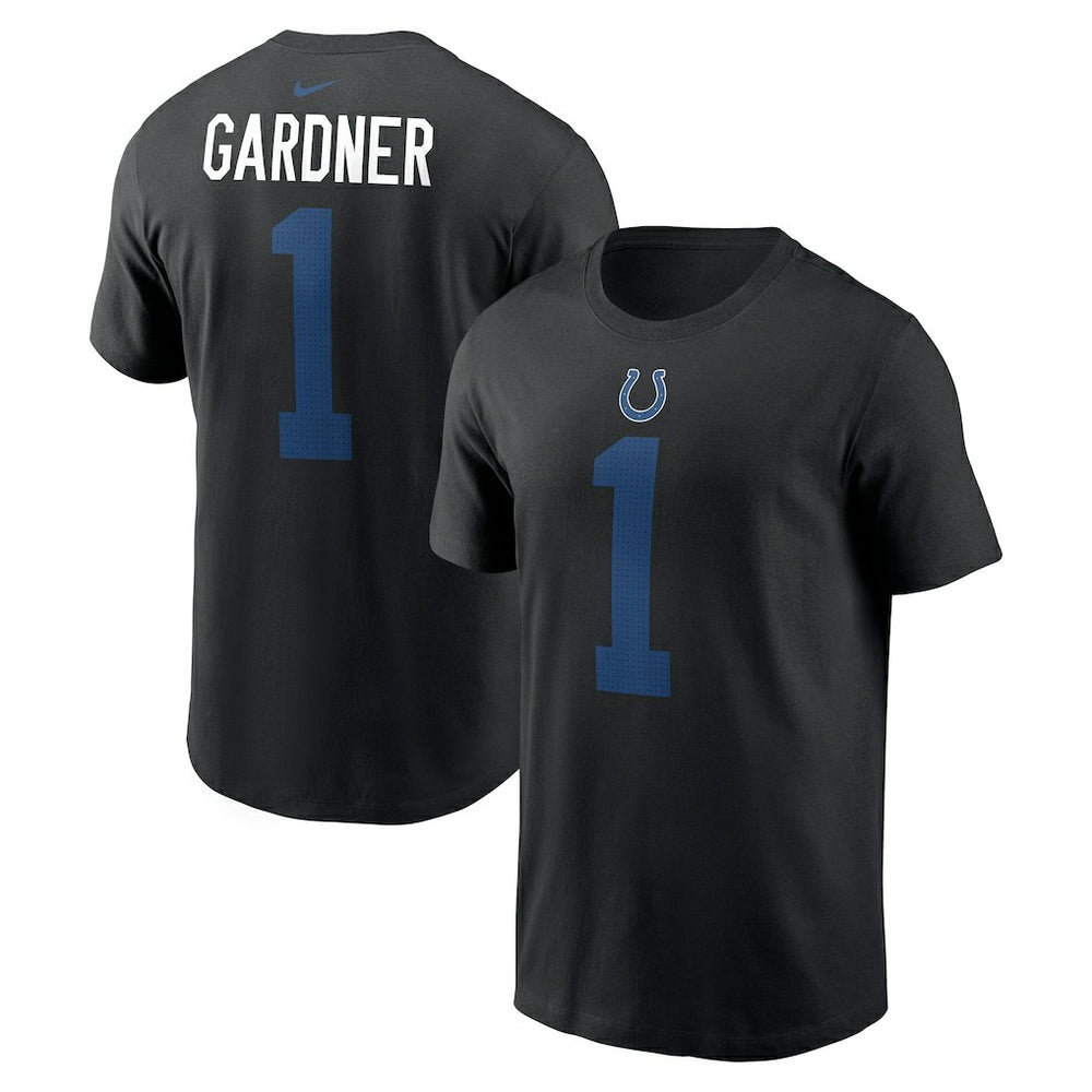Ahmad Sauce Gardner Indianapolis Colts Player Name & Number T-Shirt Black | Nike for Sale