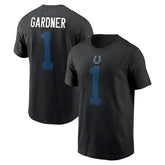 Ahmad Sauce Gardner Indianapolis Colts Player Name & Number T-Shirt Black | Nike for Sale