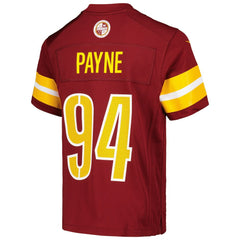Daron Payne Washington Commanders Youth Game Jersey Burgundy | Nike for Sale