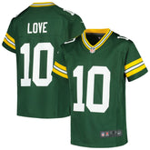 Jordan Love Green Bay Packers Youth Game Jersey Green | Nike for Sale
