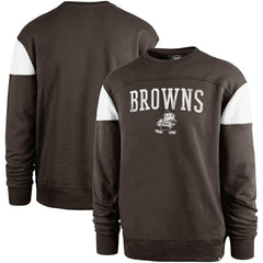 Cleveland Browns '47 Groundbreaker Onset Pullover Sweatshirt Brown | 47 brand