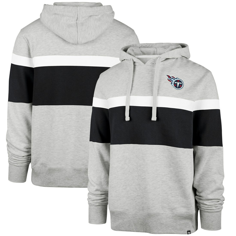 Tennessee Titans '47 Warren Pullover Hoodie Heather Gray | 47 brand