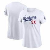 Los Angeles Dodgers Nike Women's 9X Champions T-Shirt - MLB