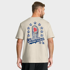 Los Angeles Dodgers Fanatics Local 9x Champs T-Shirt - MLB