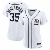 Justin Verlander Detroit Tigers Nike Women's Home Replica Jersey - MLB