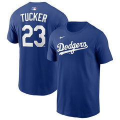 Kyle Tucker Los Angeles Dodgers Nike Name & Number T-Shirt - MLB