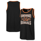 Cincinnati Bengals '47 Upload Franklin Tank Top Black | 47 brand