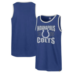 Indianapolis Colts '47 Upload Franklin Tank Top Royal | 47 brand