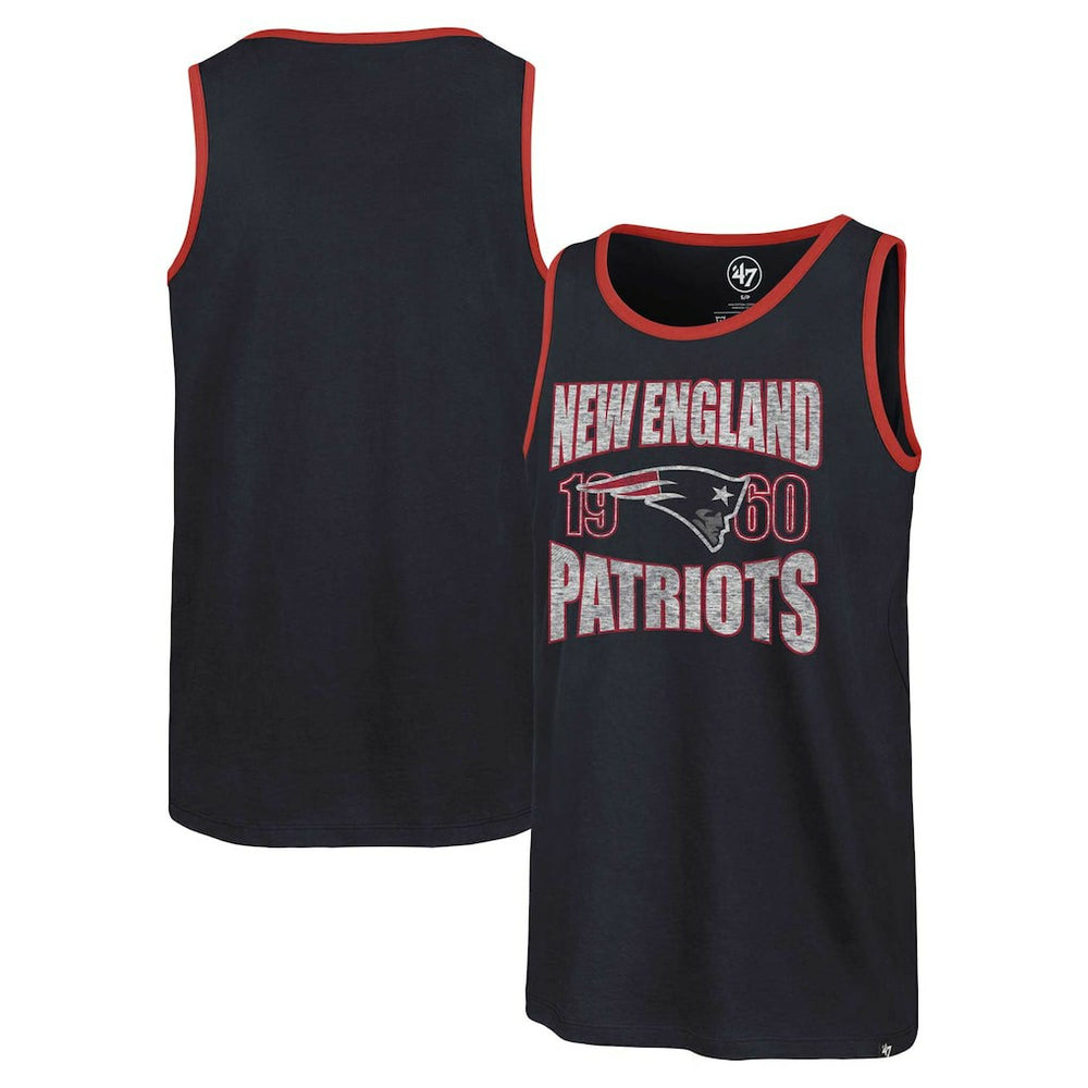New England Patriots '47 Upload Franklin Tank Top Navy | 47 brand