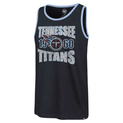 Tennessee Titans '47 Upload Franklin Tank Top Navy | 47 brand