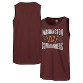 Washington Commanders '47 Upload Franklin Tank Top Burgundy | 47 brand