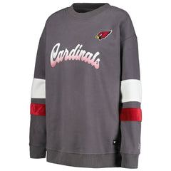Arizona Cardinals The Wild Collective Women's Fleece Pullover Sweatshirt Charcoal | NFL