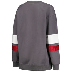 Arizona Cardinals The Wild Collective Women's Fleece Pullover Sweatshirt Charcoal | NFL