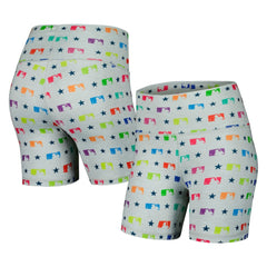 MLB Merchandise Terez Women's TLC Rainbow Shorts - MLB