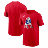 New England Patriots Pat Patriot Club T-Shirt Red | Nike for Sale