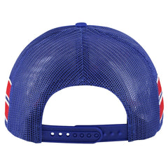New York Rangers '47 Sideband Stripes Trucker Snapback Hat - Blue - NHL
