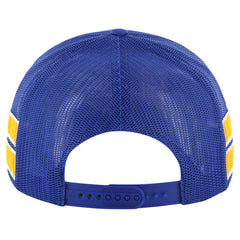 St. Louis Blues '47 Sideband Stripes Trucker Snapback Hat - Blue - NHL